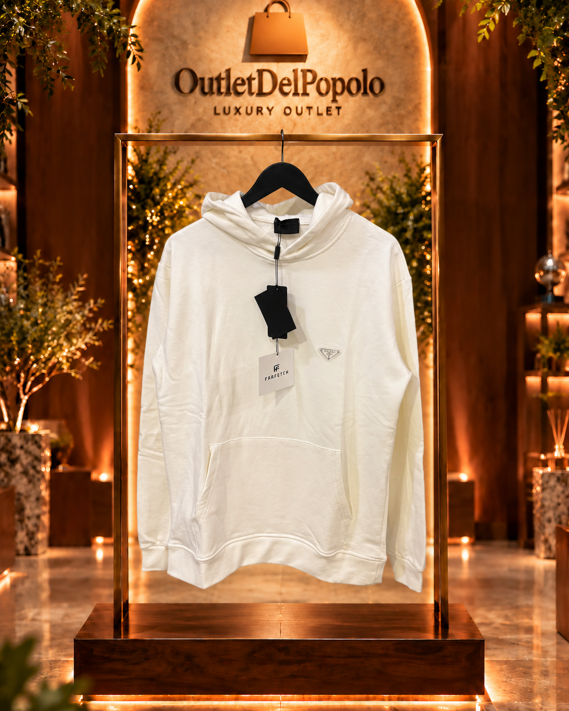 Felpe Con Cappuccio Prada