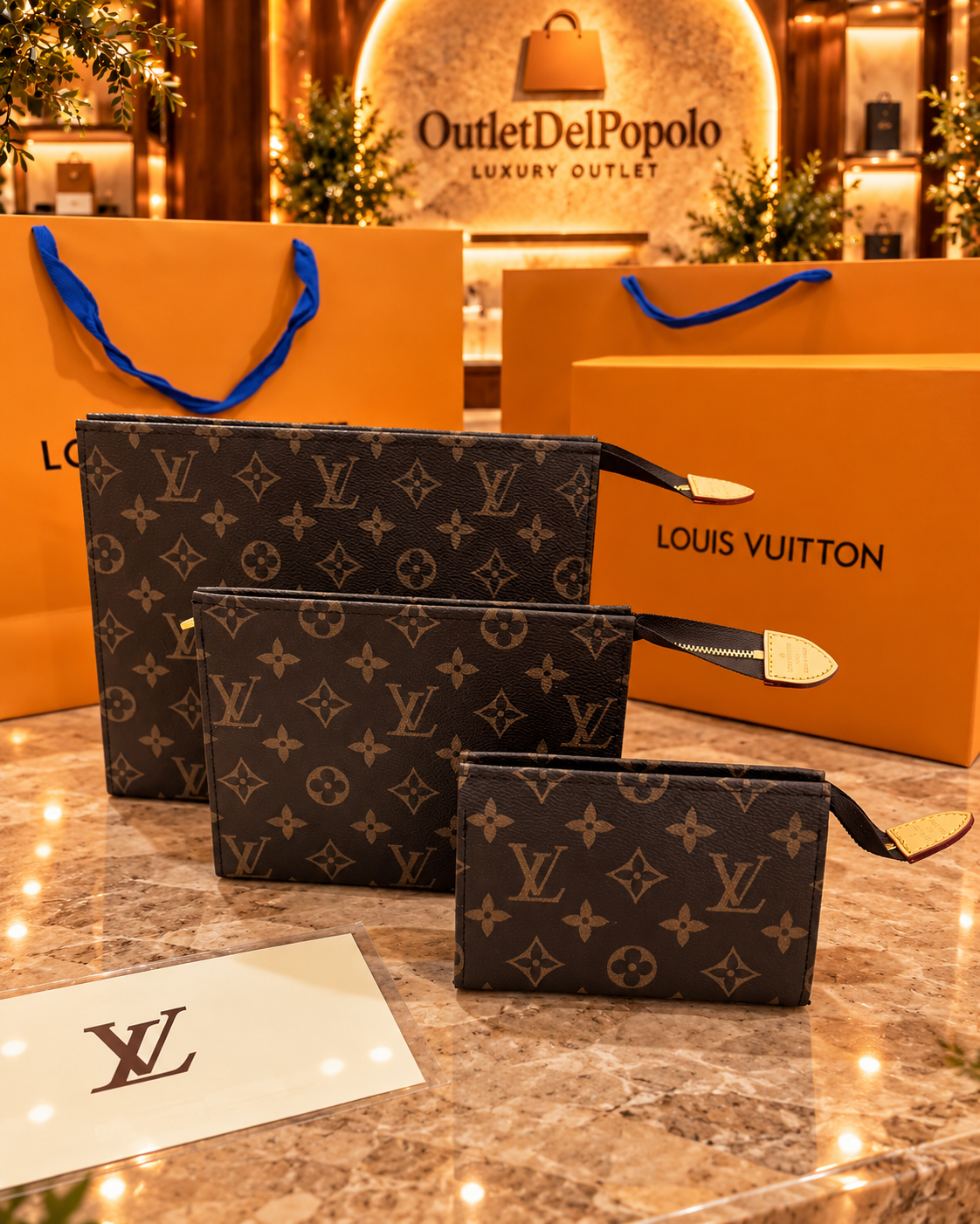 Pochette Lv Brown #3