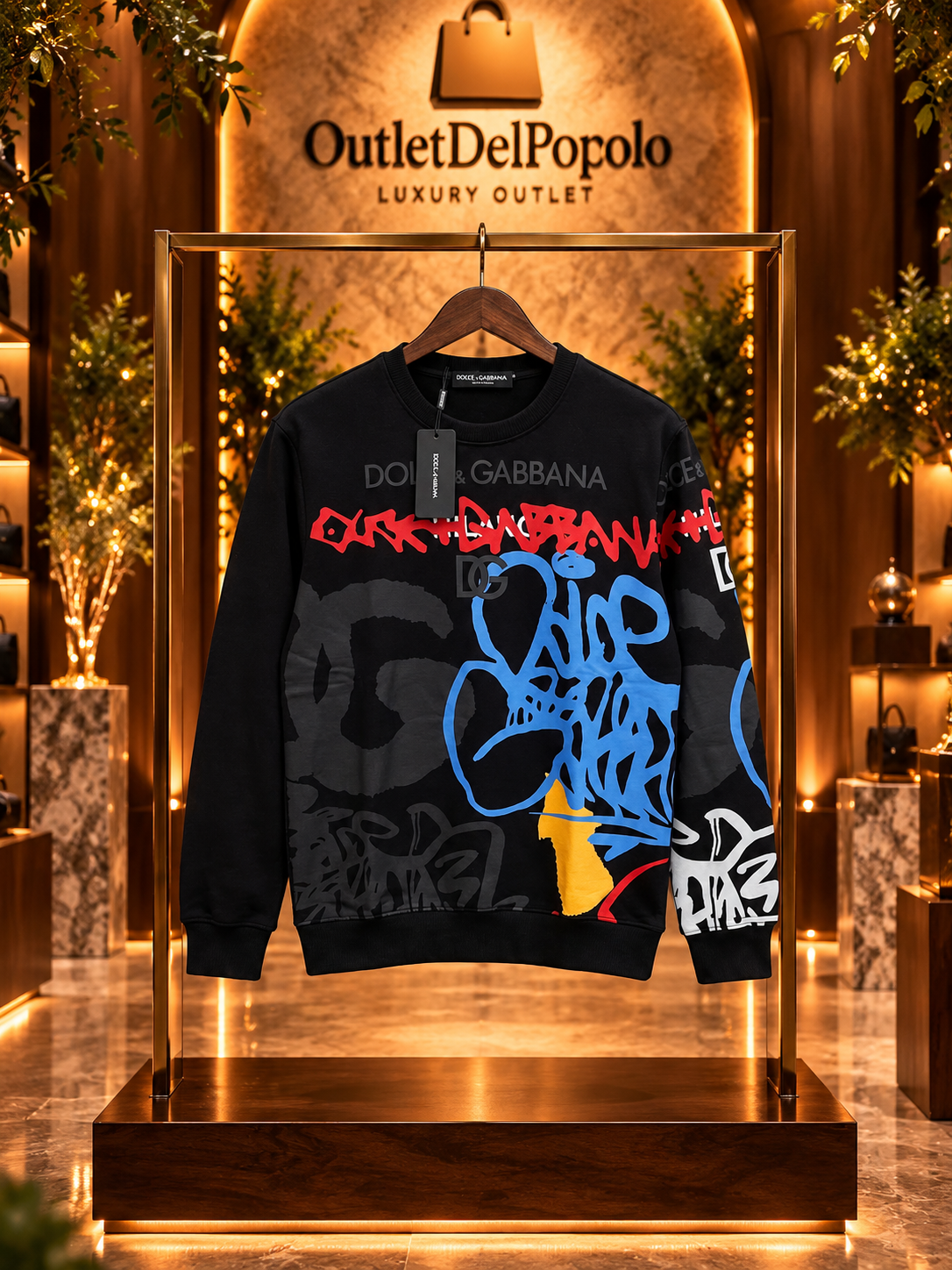 Felpa Girocollo D&G