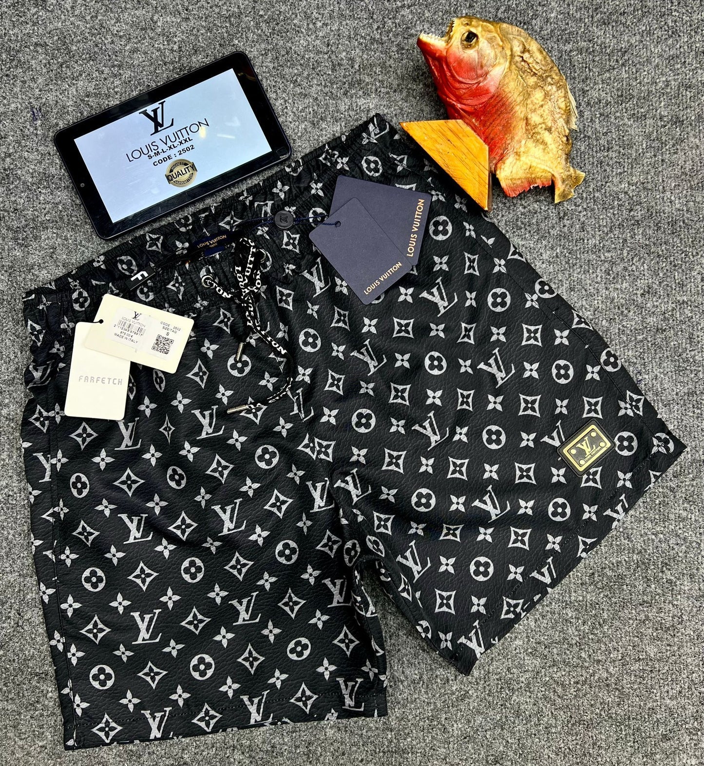 COSTUME LV MONOGRAM TARGHETTA