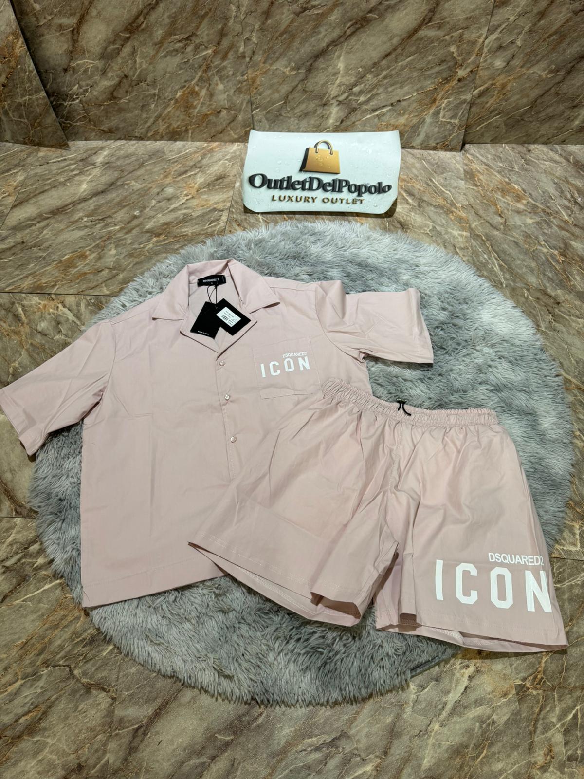 Coordinato Camicia + Costume Dsquared 2 Icon