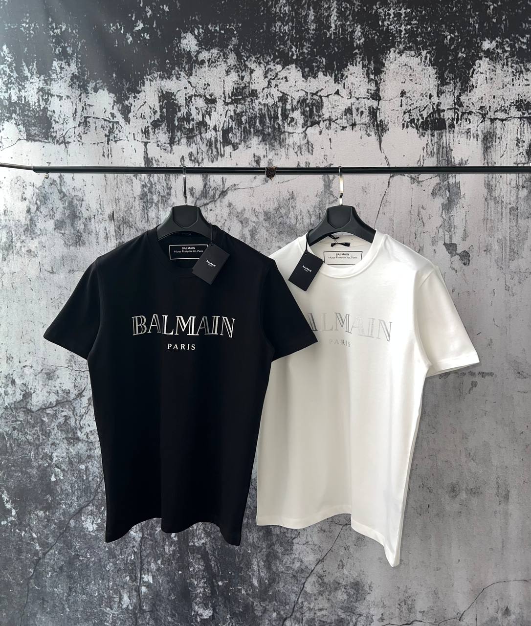T- SHIRT Balmain Argento