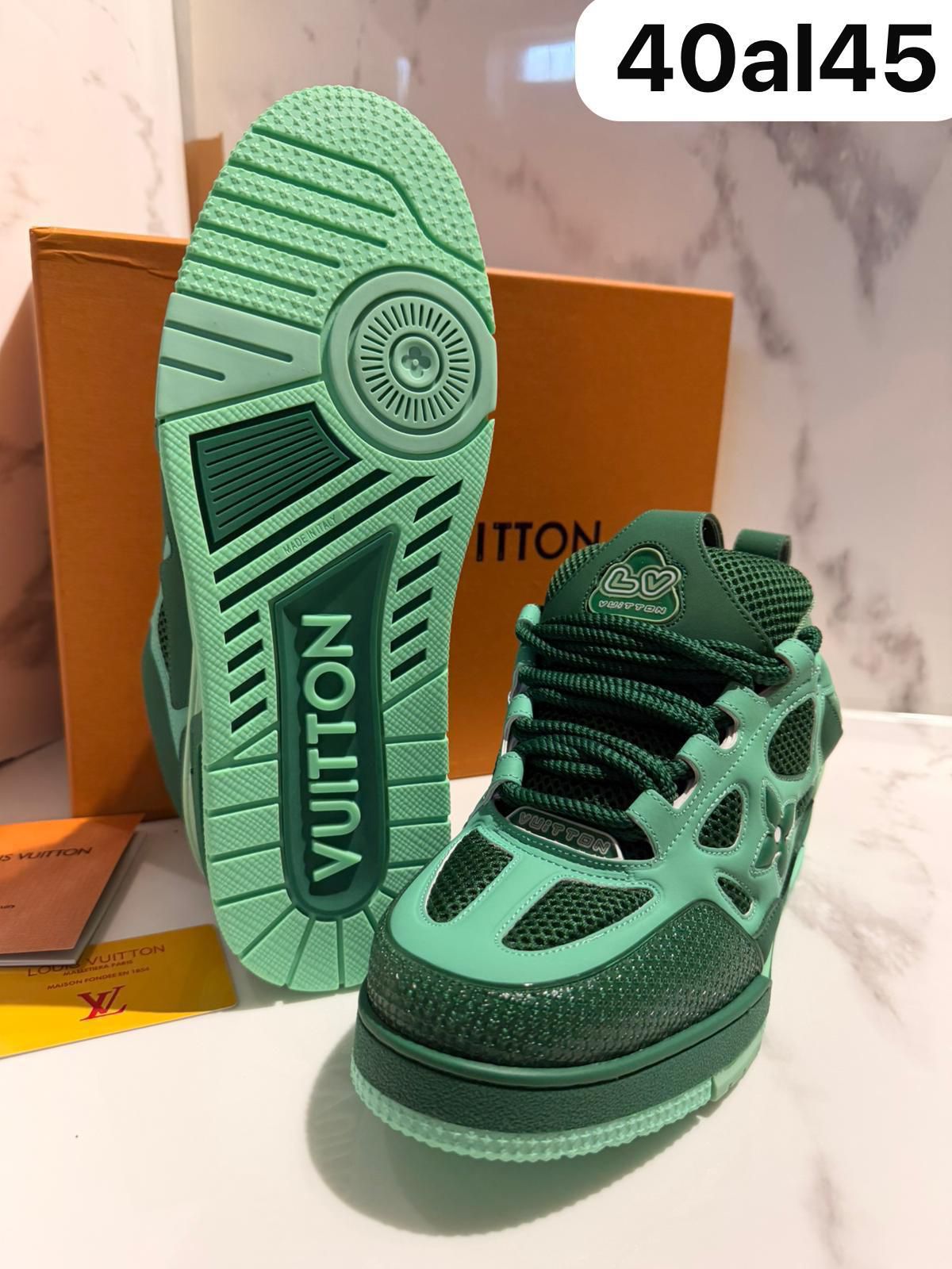 Lv Skate Green X Green