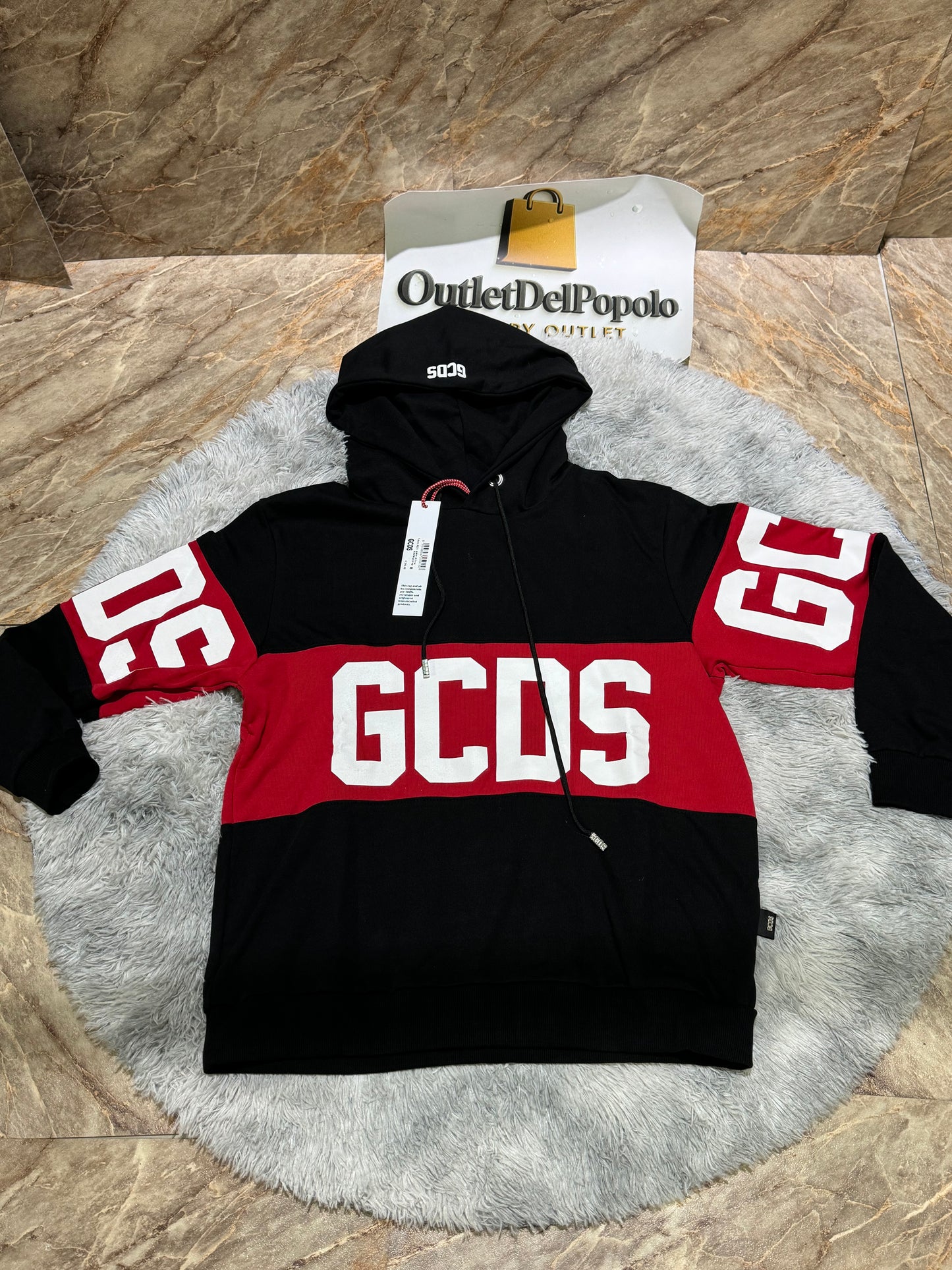 Felpa Gcds Cappuccio