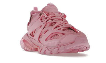 Lace-up low-top track sneakers Pink outletdelpopolo