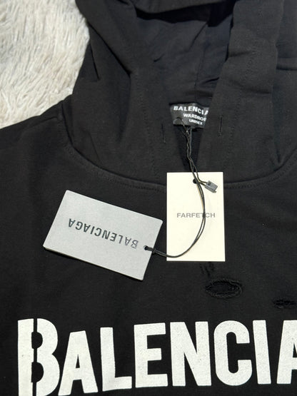 Felpa Balenciaga Cappuccio