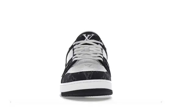 Trainer Monogram Denim Black outletdelpopolo