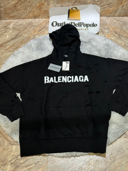 Felpa Balenciaga Cappuccio