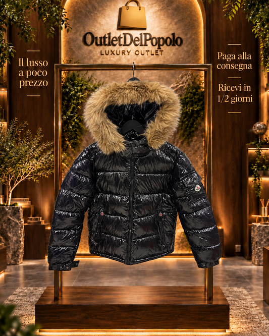 Giubbino Moncler Maya Pellicciotto