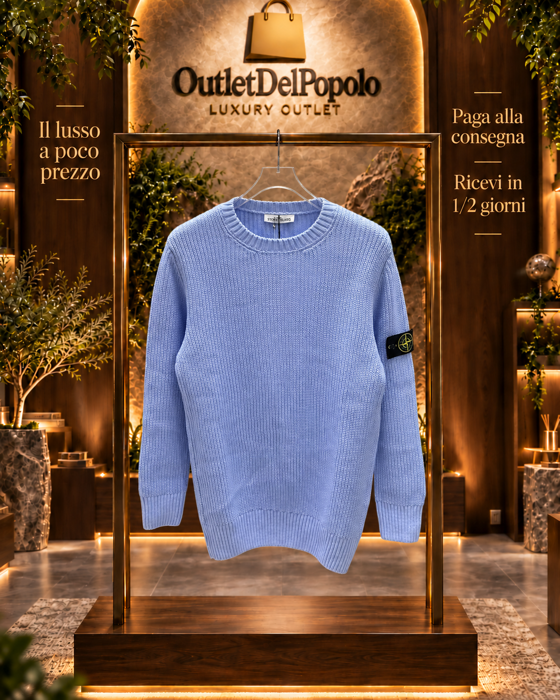 Maglioncino Stone Island Pastello