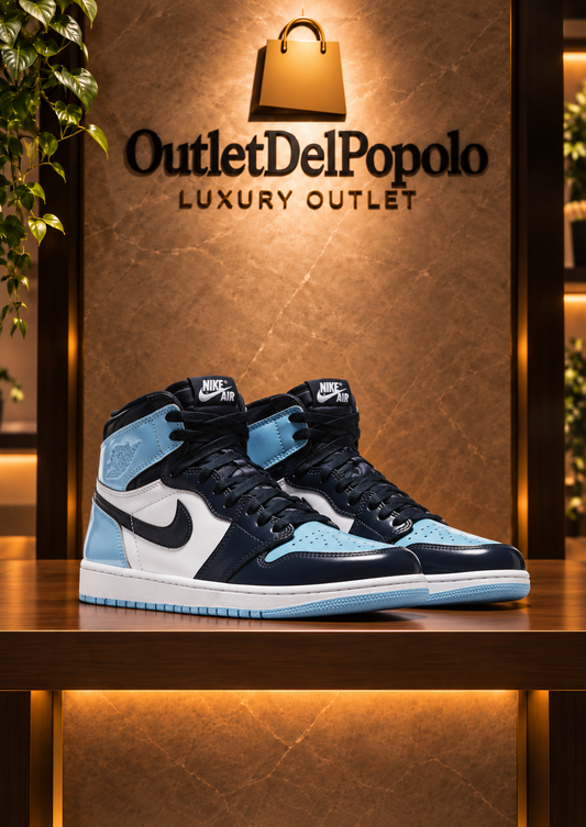 Nike Air Jordan 1 Retro High UNC Patent