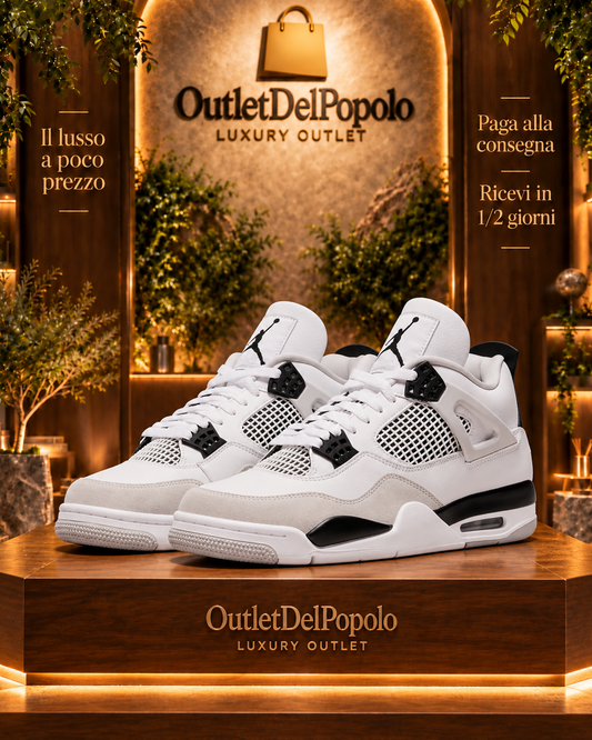 Nike Air Jordan 4 Retro Military Black