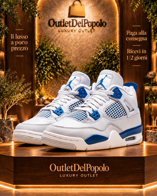 Nike Air Jordan 4 Retro Military Blue