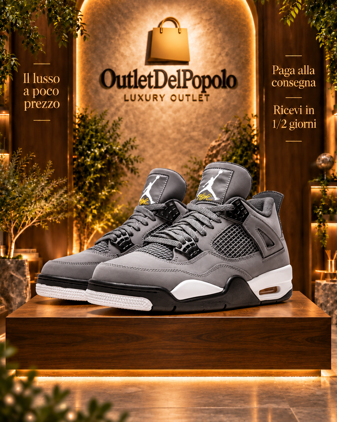 Nike Air Jordan 4 Retro Cool Grey