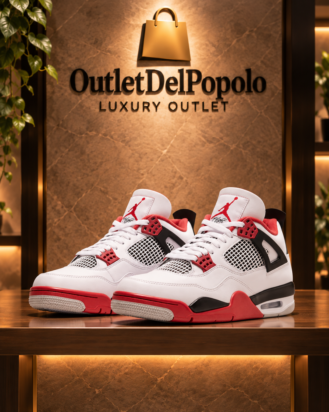 Nike Air Jordan 4 Retro "Fire Red"