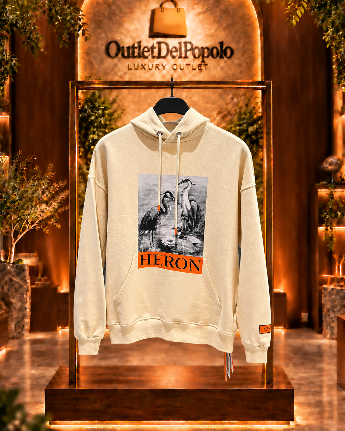 Felpa Cappuccio Heron Preston #2