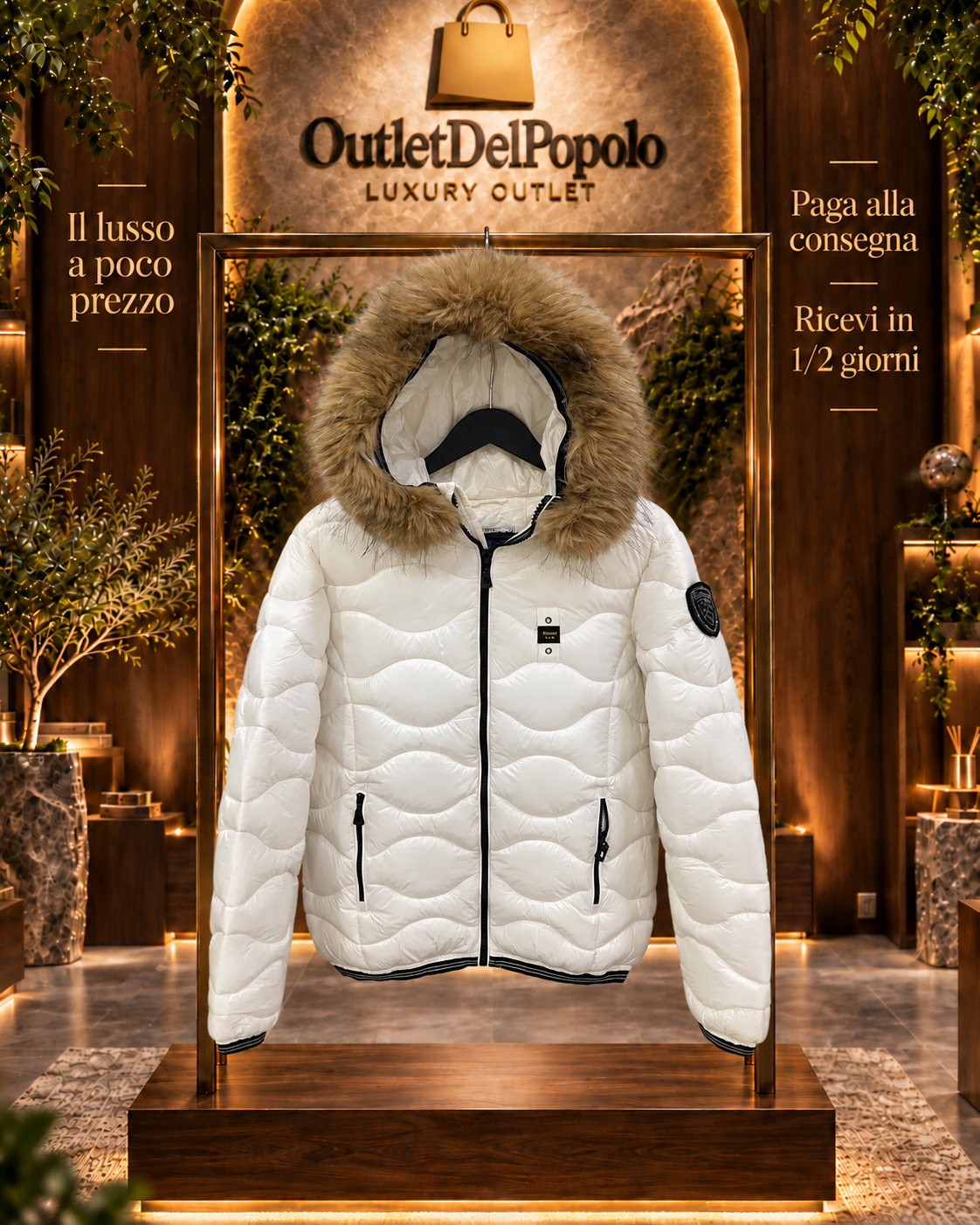 Giubbino Blauer Pellicciotto