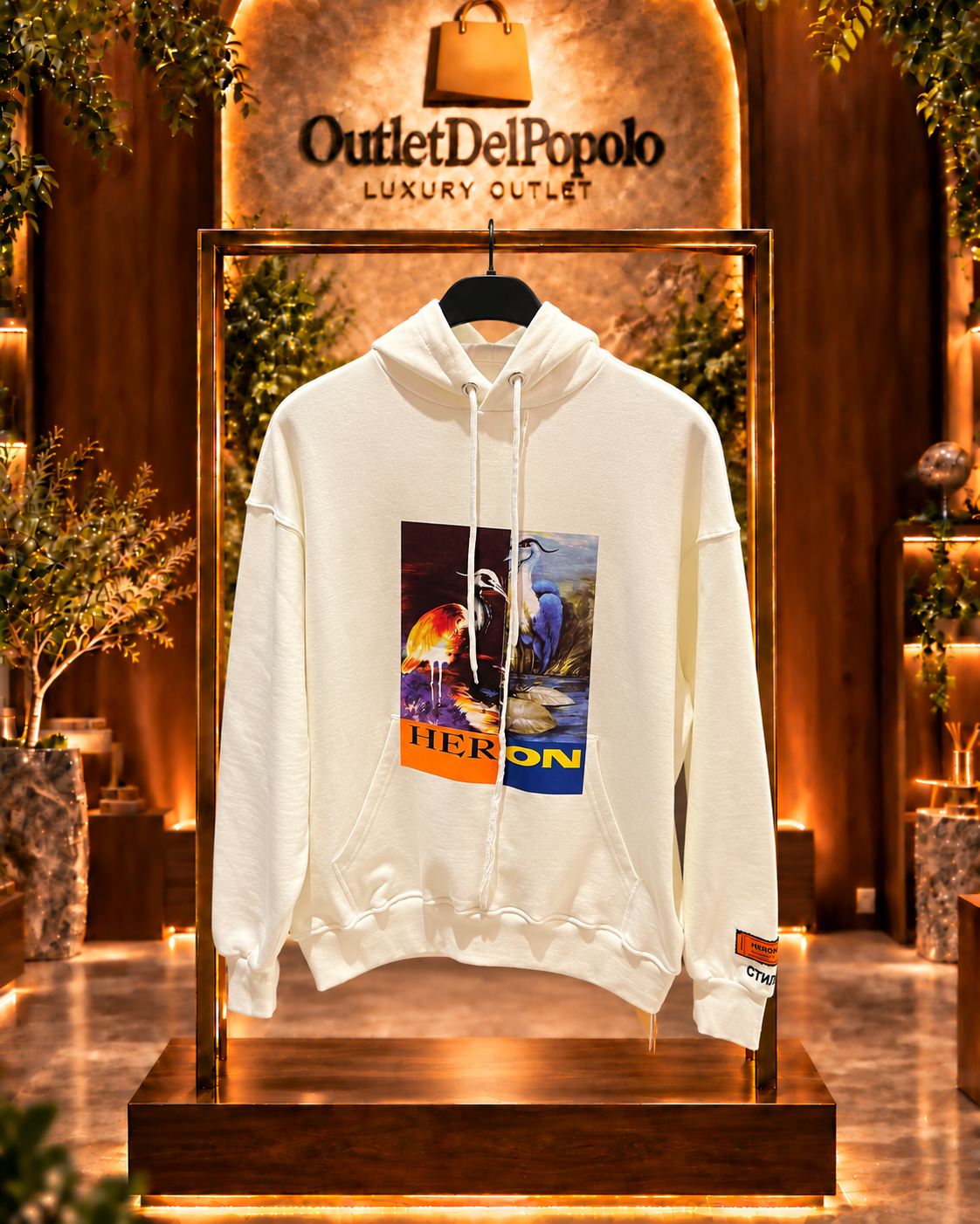 Felpa Cappuccio Herone