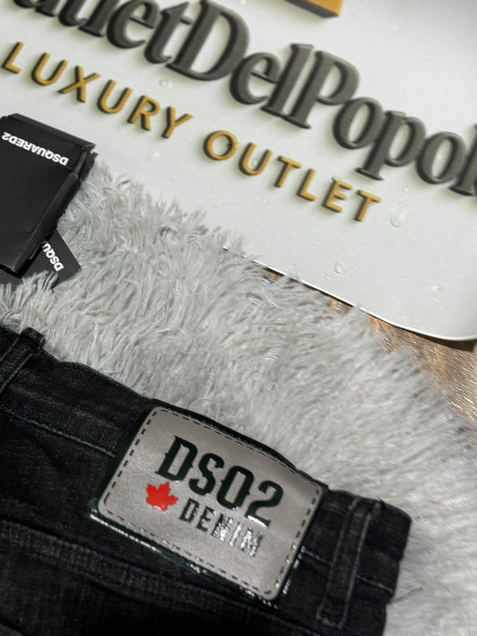 JEANS DSQUARED NERO