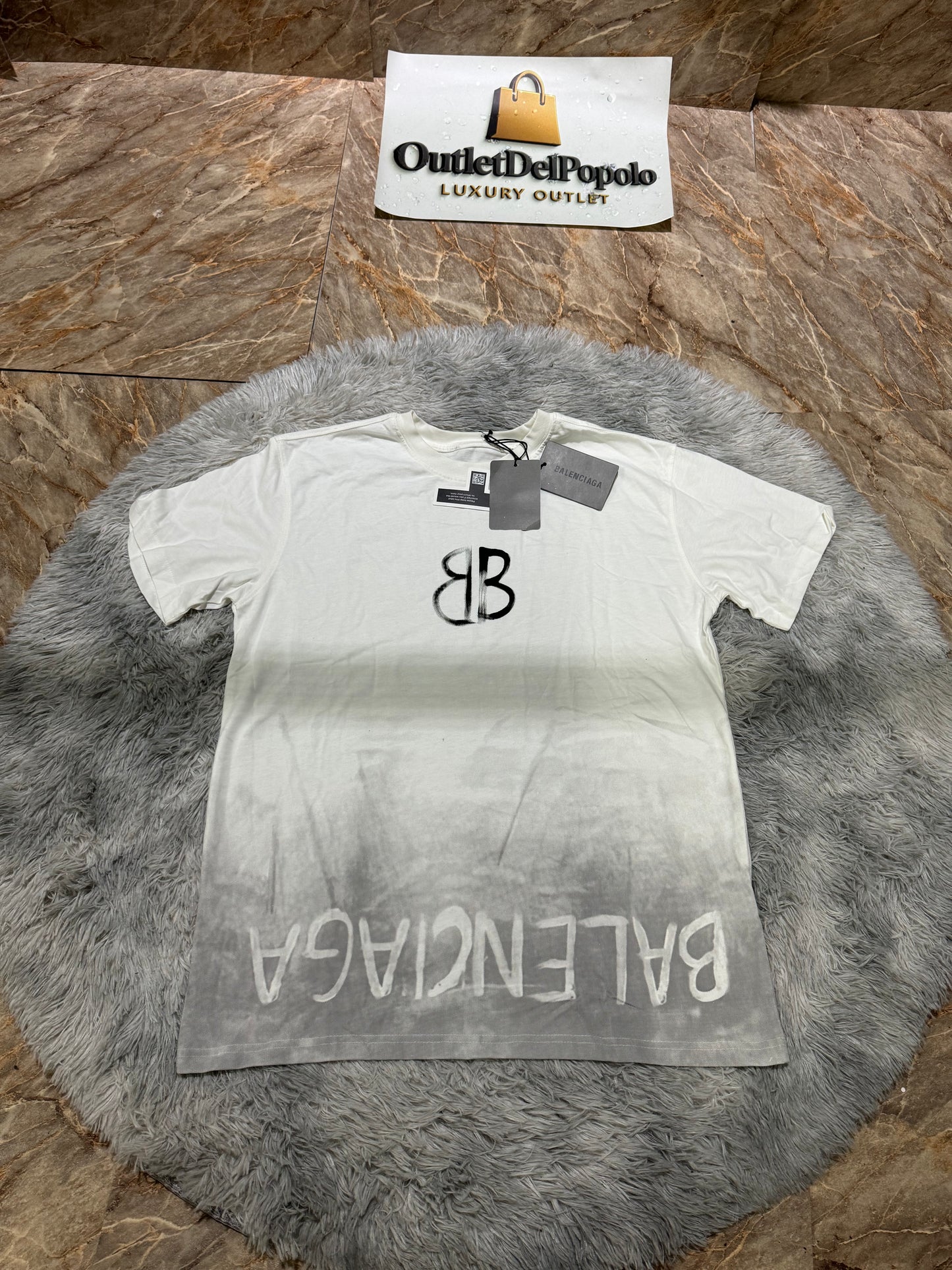 T Shirt Balenciaga Fumè