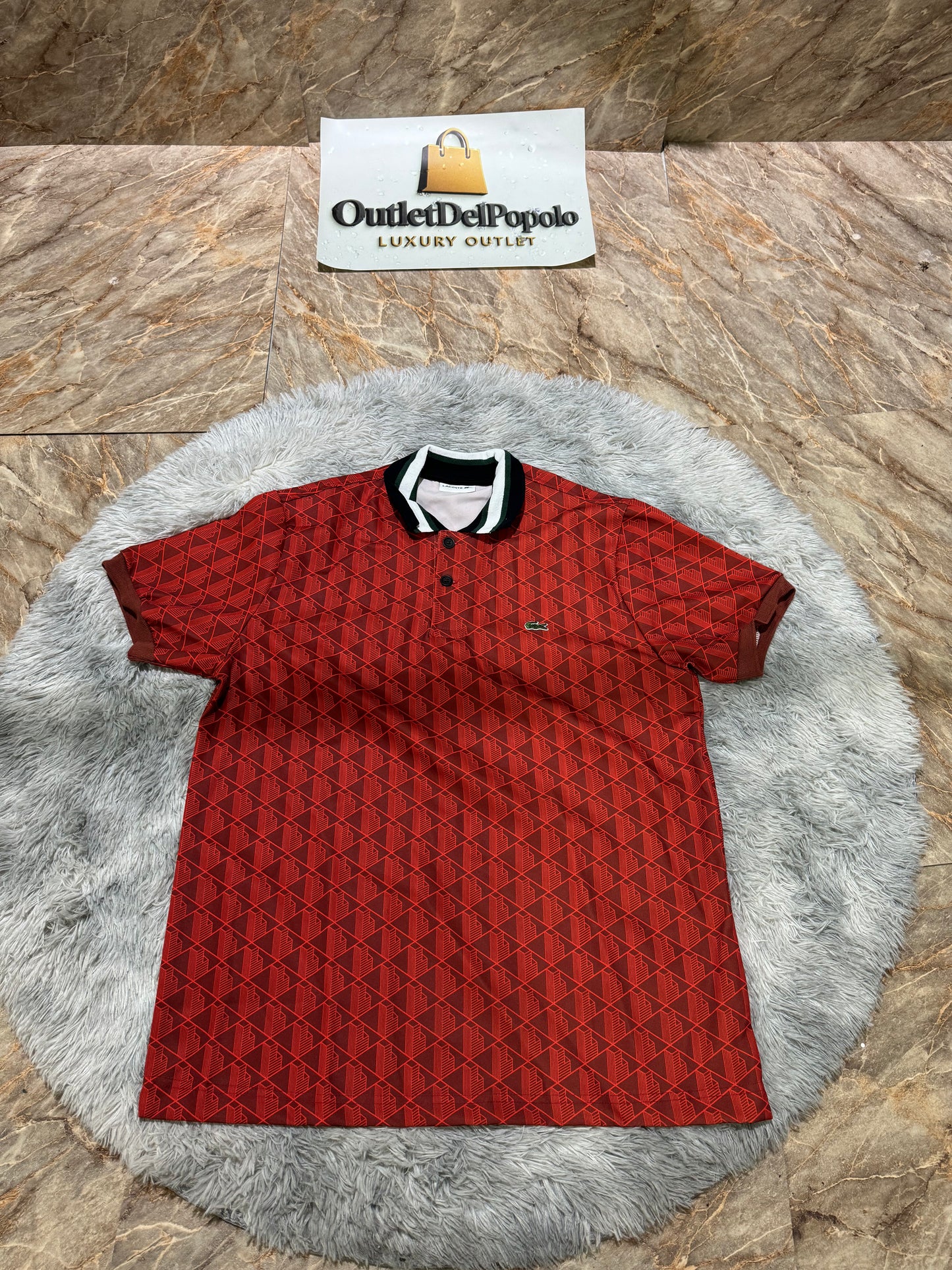 Polo Lacoste Rossa
