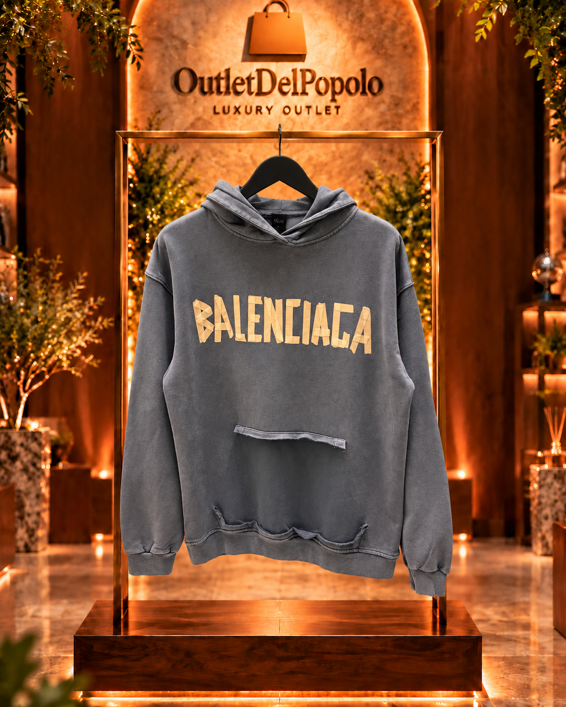Felpa Balenciaga Fumè