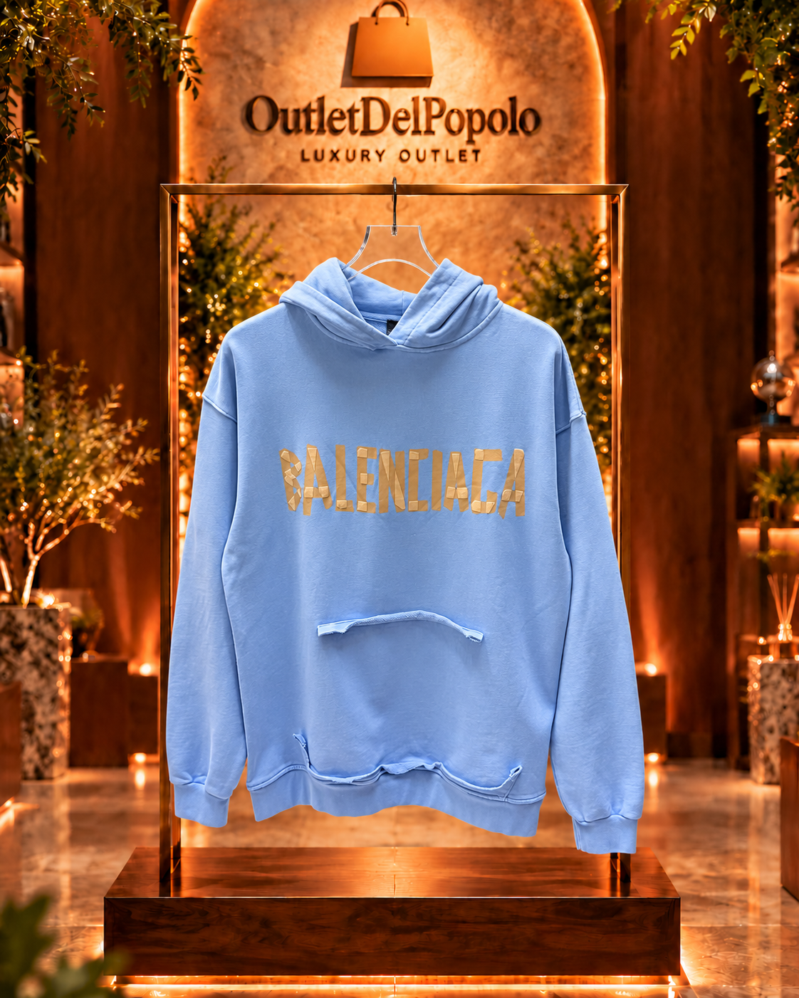 Felpa Balenciaga Fumè