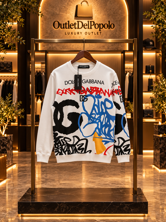 Felpa Girocollo D&G