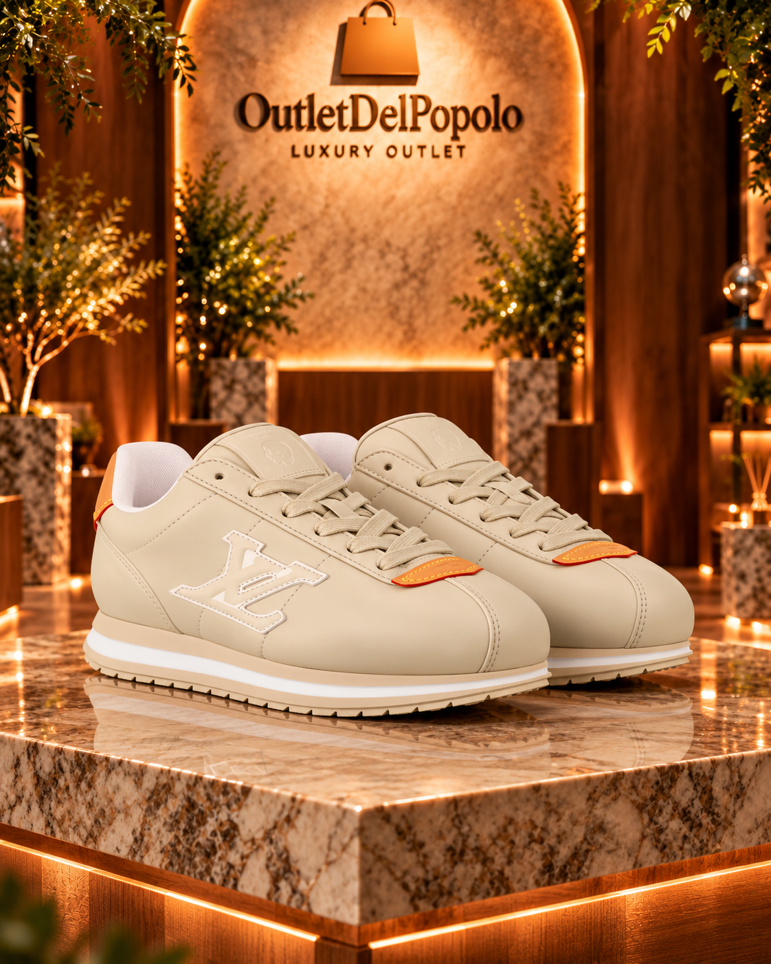 Lv Corteiz Beige