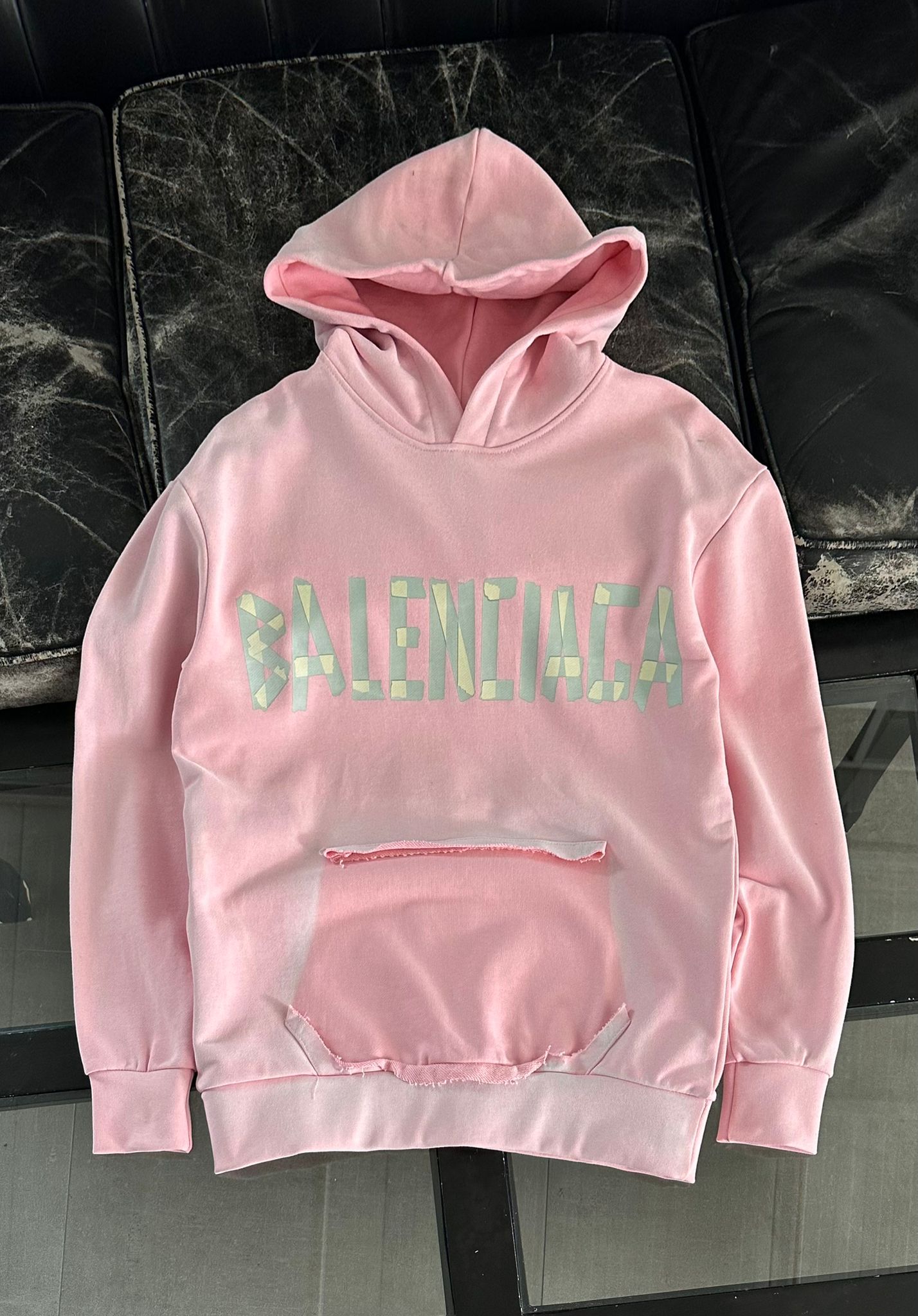 Felpa Bale Sfumata Cappuccio