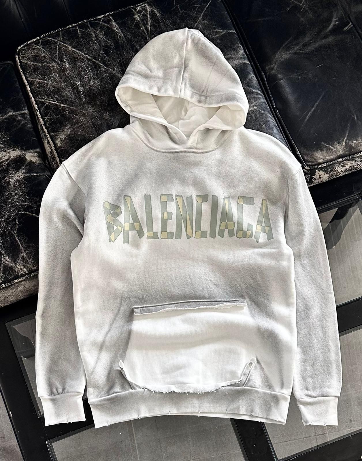 Felpa Bale Sfumata Cappuccio