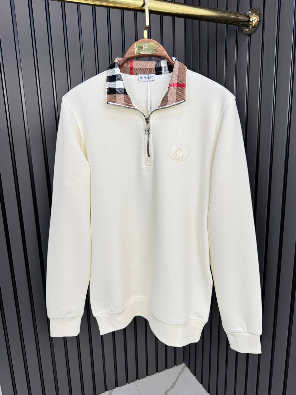 Felpa Zip Burberry