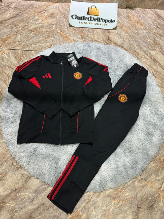 Tuta Da Calcio Manchester United Nera