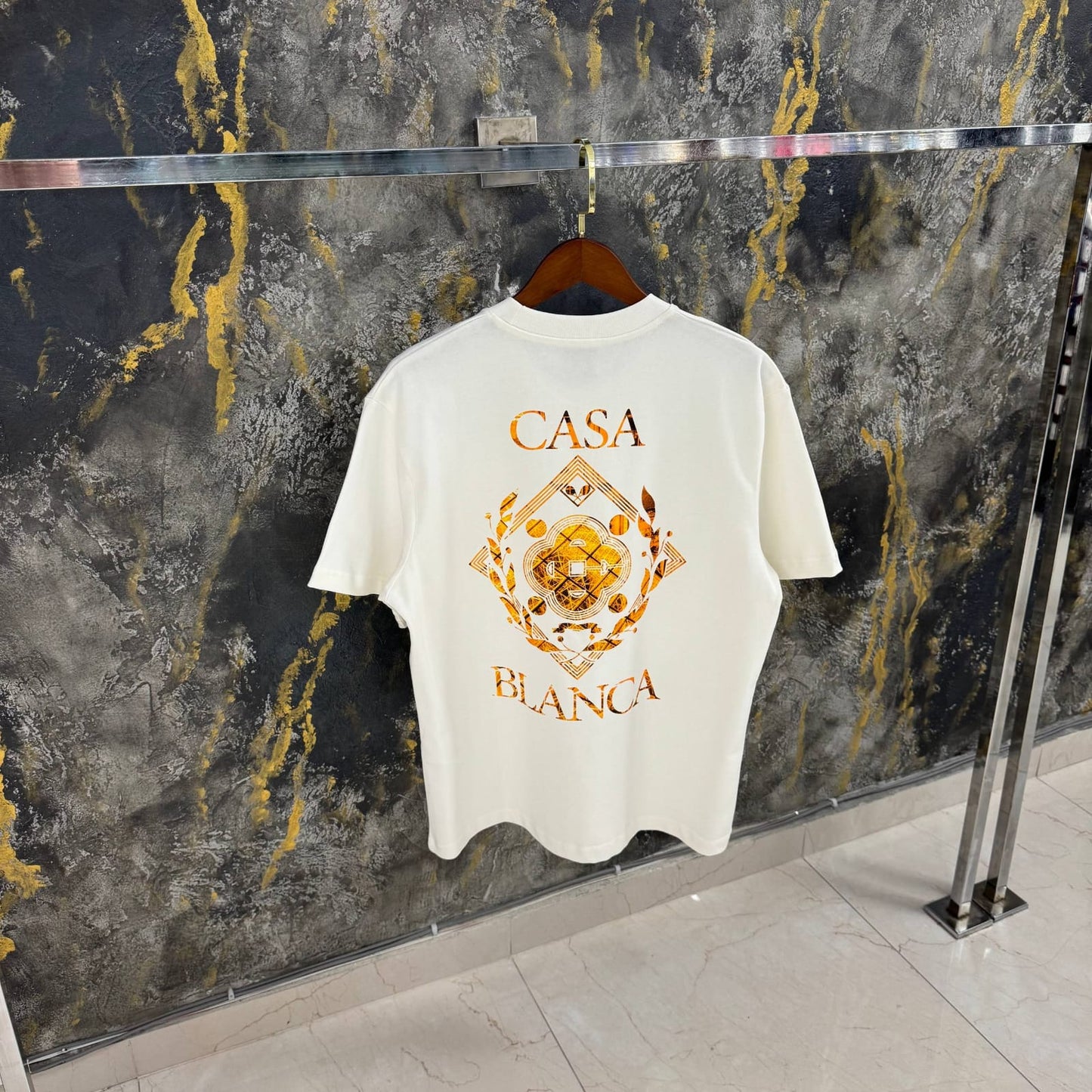 T Shirt Casablanca Oro