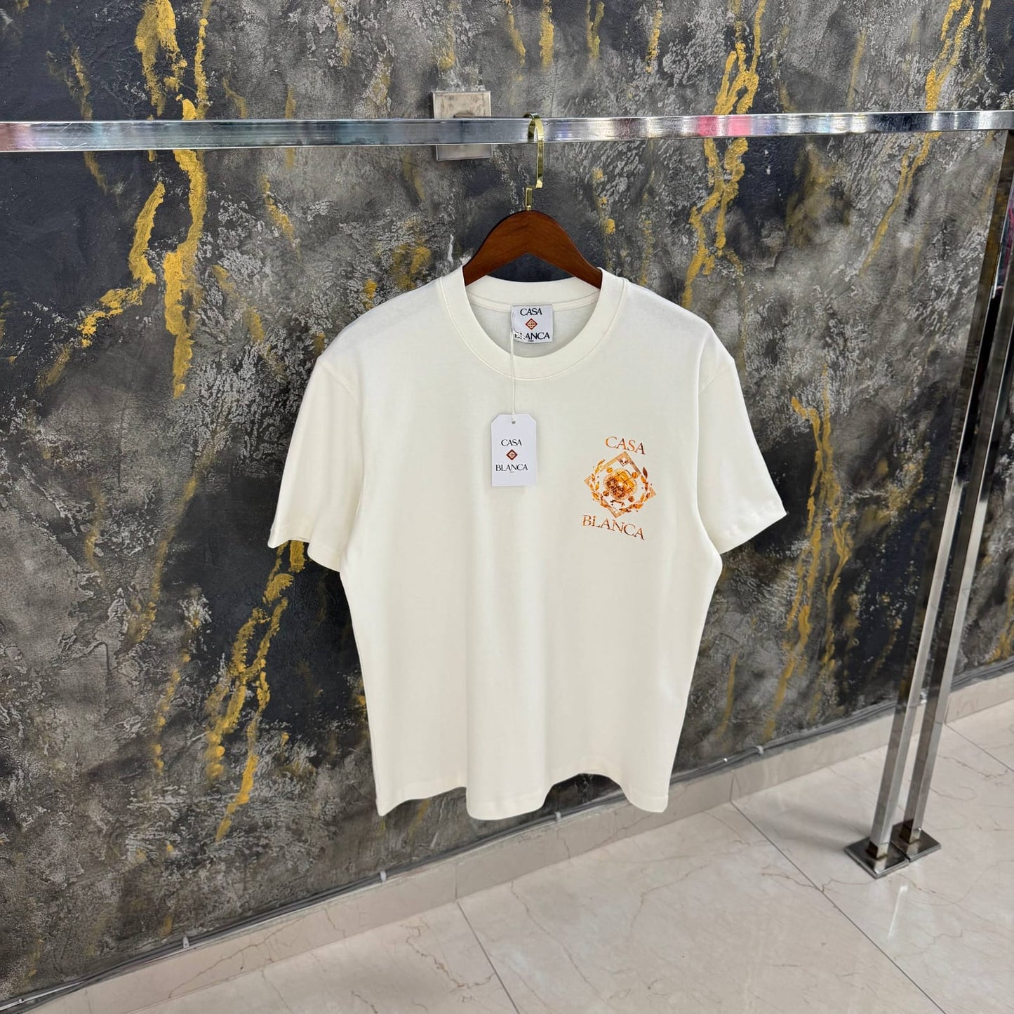 T Shirt Casablanca Oro