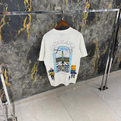 T Shirt Casablanca Marine