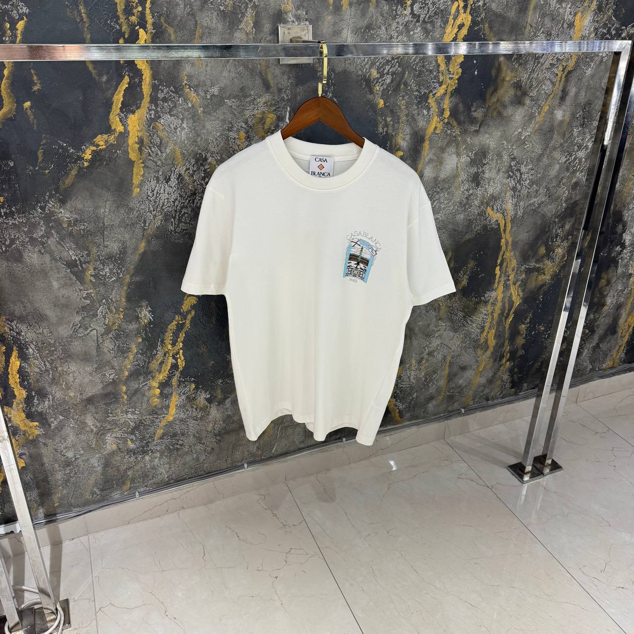 T Shirt Casablanca Marine