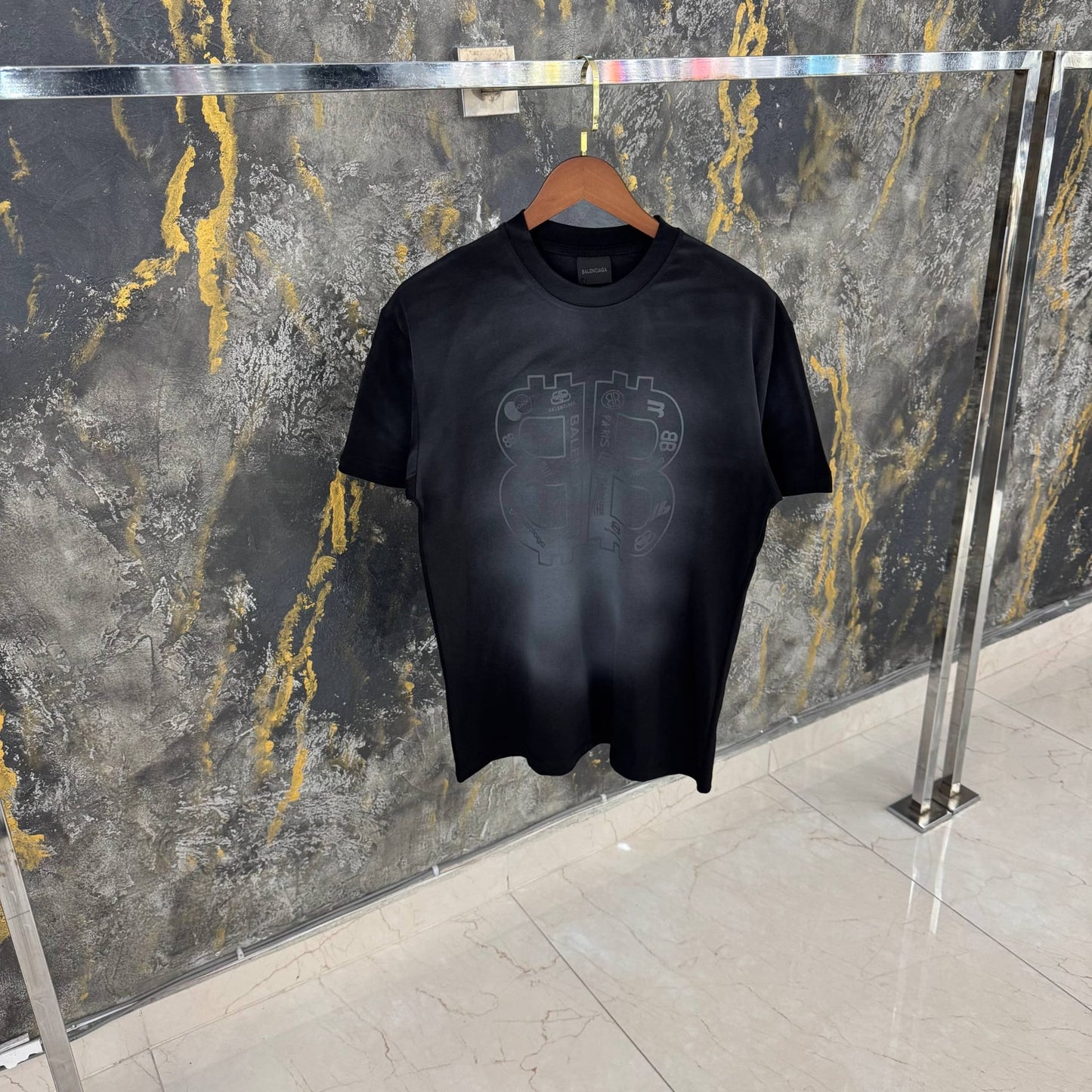 T- Shirt Balenciaga Fumè