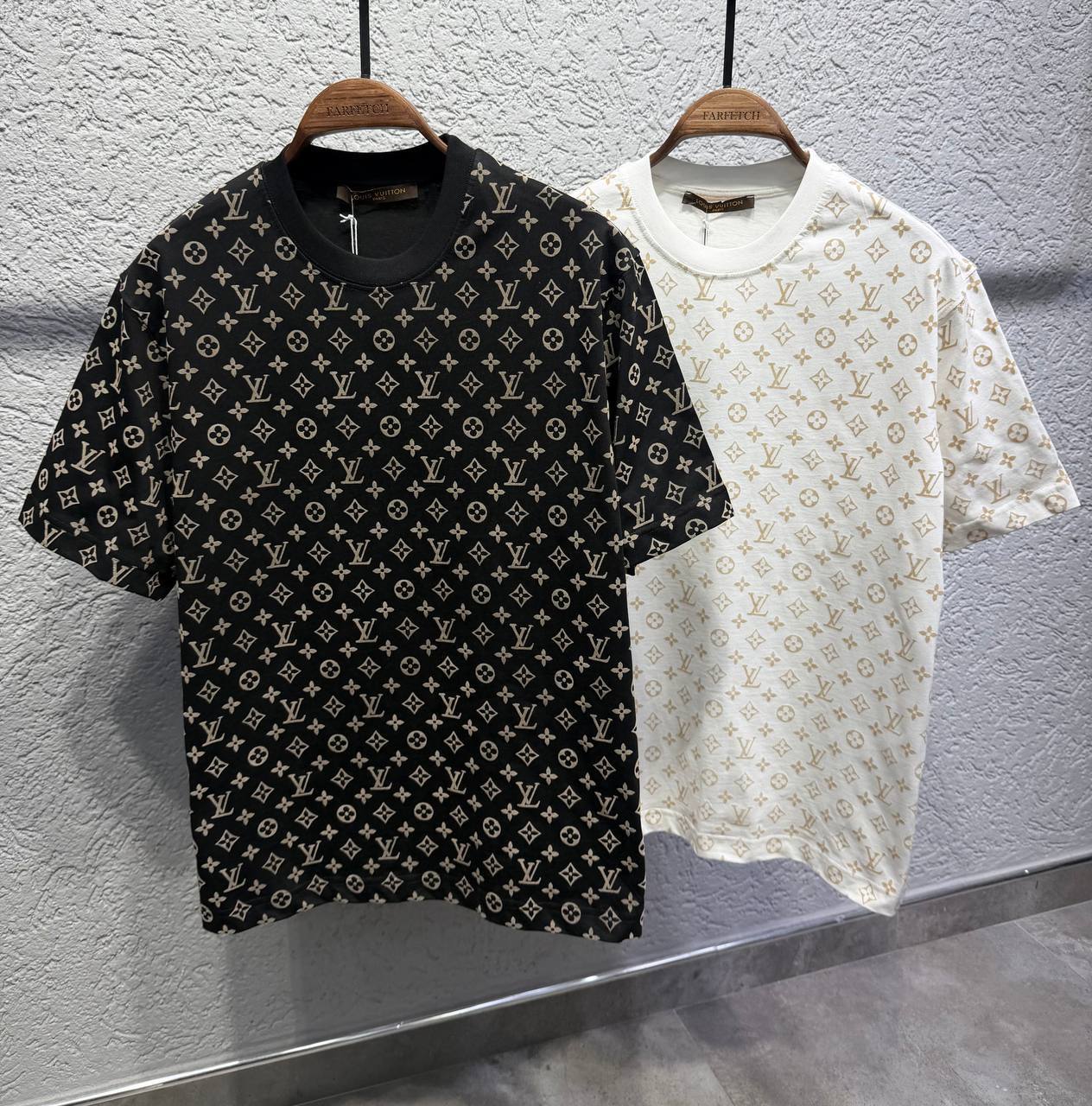 T- Shirt Lv Bronze Monogram