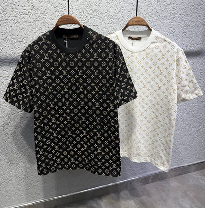 T- Shirt Lv Bronze Monogram