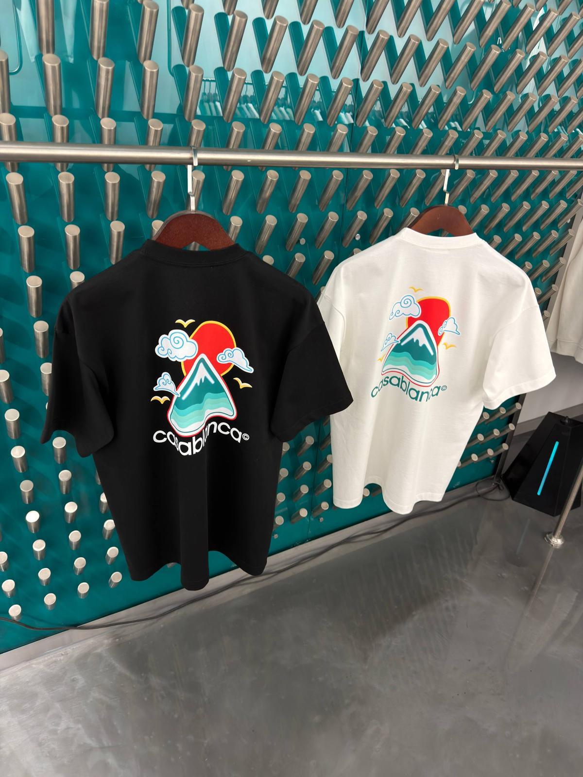 T Shirt Casablanca Montagna