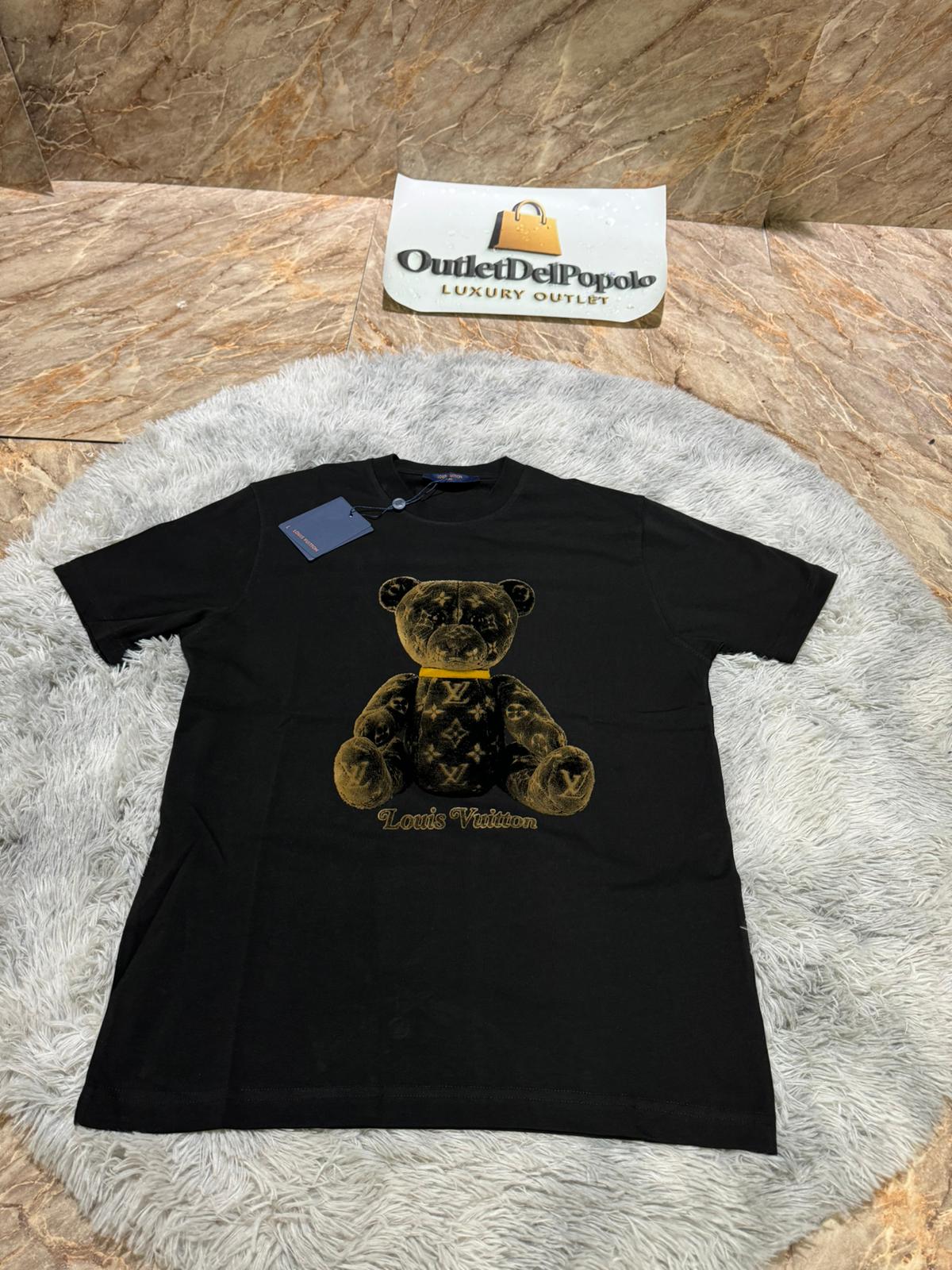 T-SHIRT LV ORSO VELLUTO