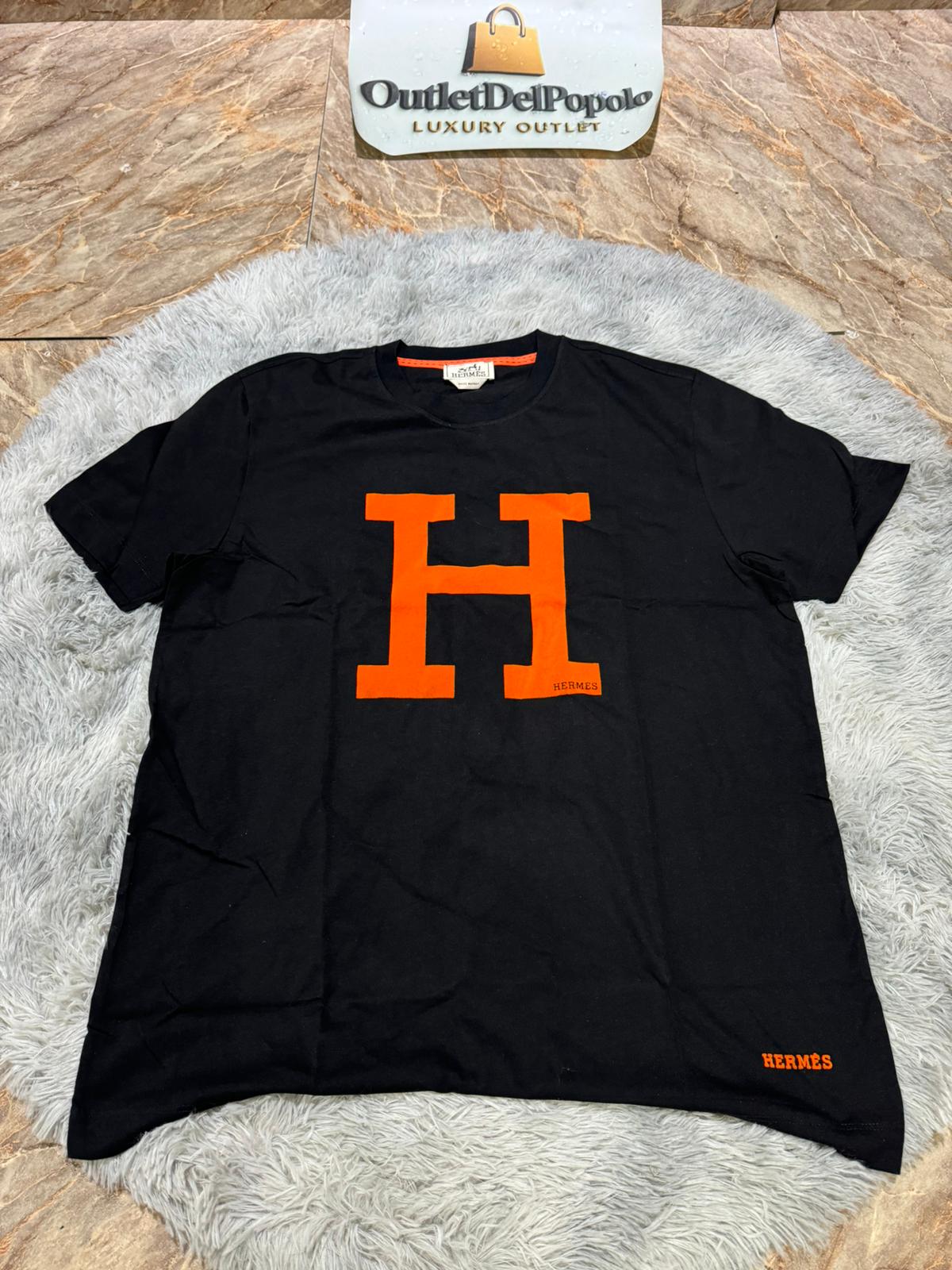 T-SHIRT Hermes Nera