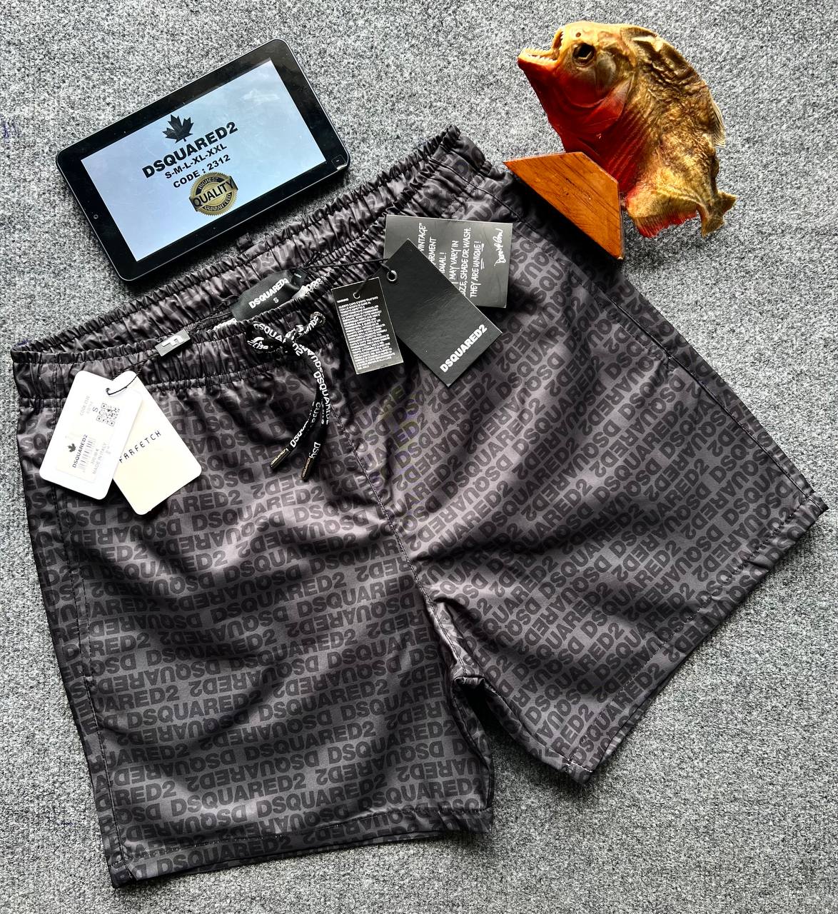 Costumi Monogram Dsquared 2