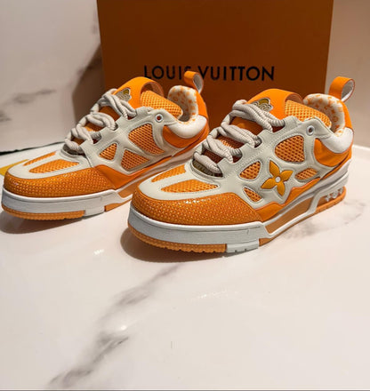 Lv Skate Orange & White