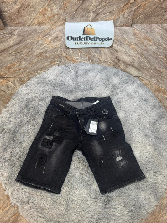 Bermuda di Jeans Dsquared 2 nero
