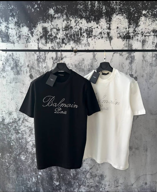T- SHIRT BALMAIN CORSIVO