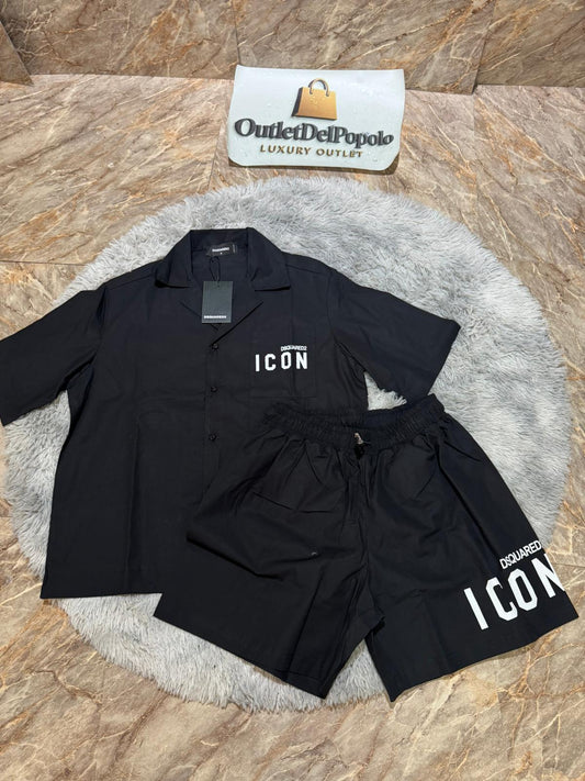 Coordinato Camicia + Costume Dsquared 2 Icon