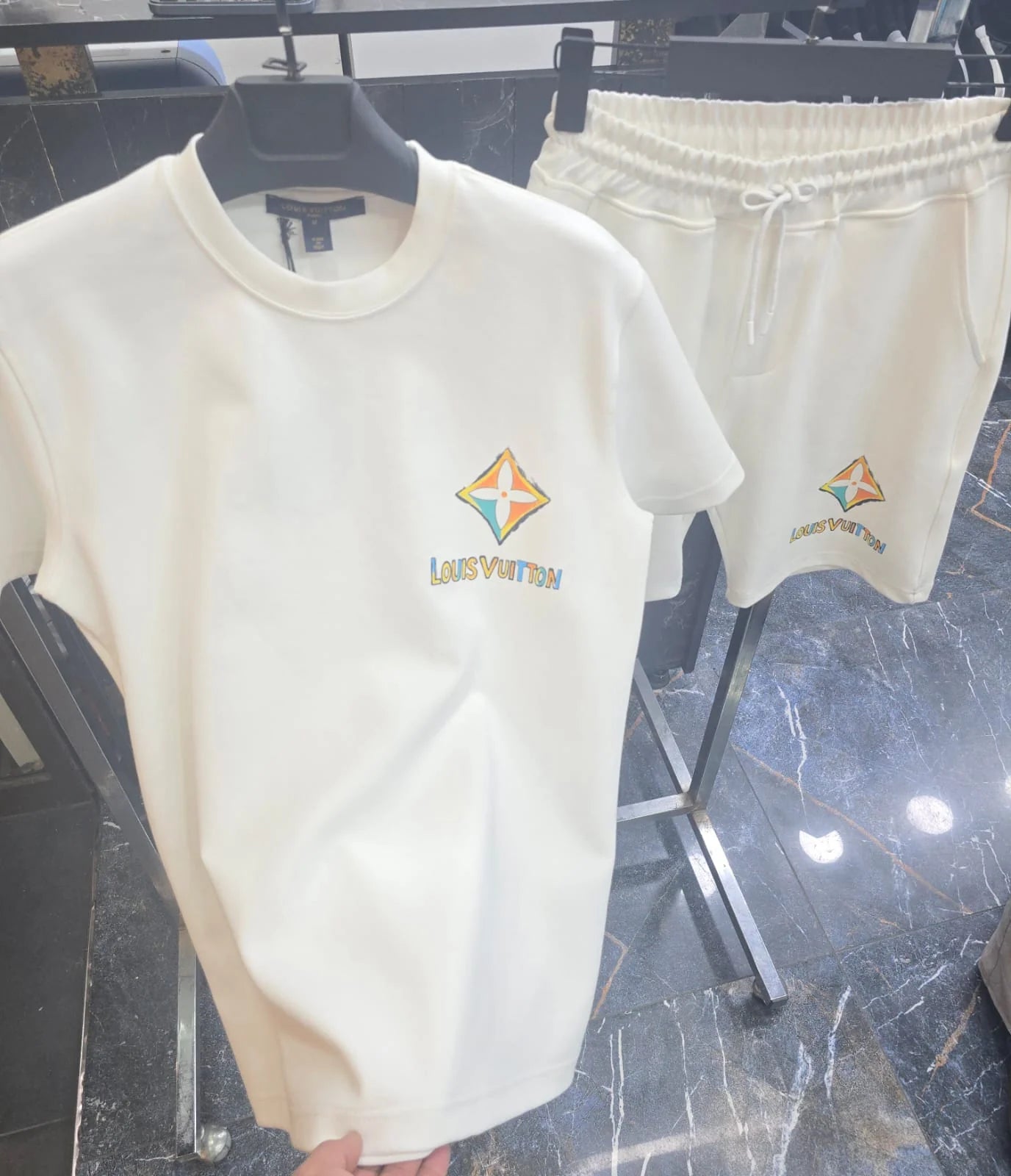 T-Shirt + Bermuda lv Rombo