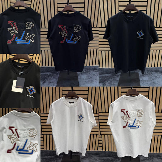 T- Shirt Lv 3D BLUE E RED